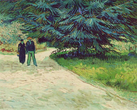 Vincent van Gogh el pintor atormentado e incomprendido Jardin-poeta