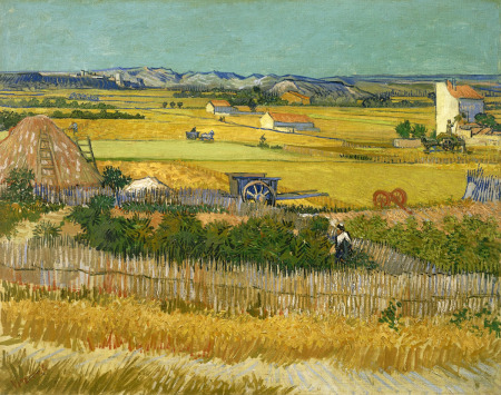Vincent van Gogh el pintor atormentado e incomprendido La-cosecha-van-gogh