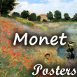 Láminas impresionistas de Monet.