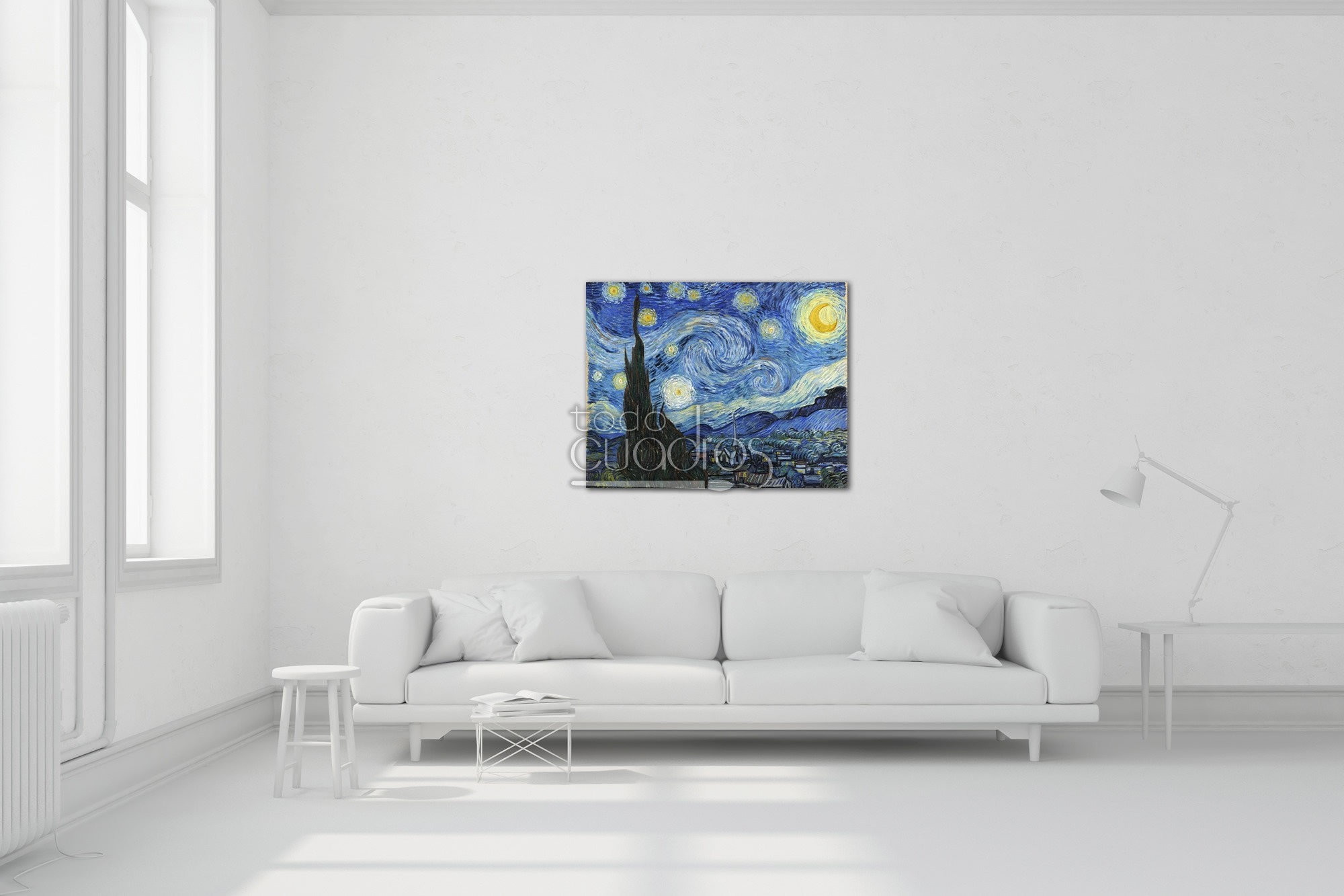 La Noche Estrellada Van Gogh