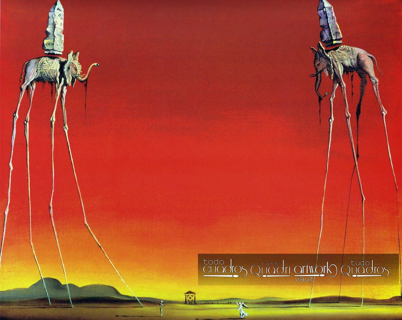 los cuadros de dali quot los elefantes quot cuadro surrealista de dal 237 lienzo al 243 leo los cuadros de dali quot los elefantes quot cuadro surrealista de dal 237 lienzo al 243 leo